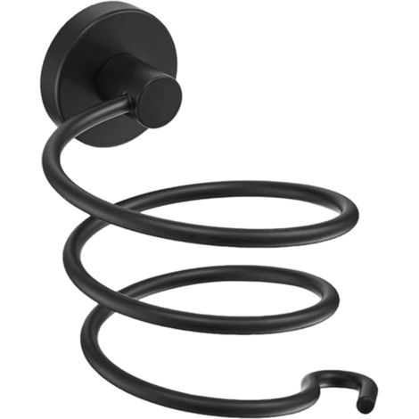 Porte-séchoir à cheveux en acier inoxydable 304 pour la salle de bains (ORB)- (1/5)