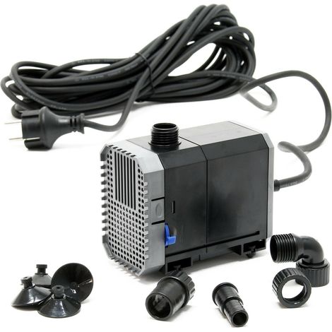 Pompe bassin 35 watts filtre pompe cours câble 10 m 2000 litres par heure