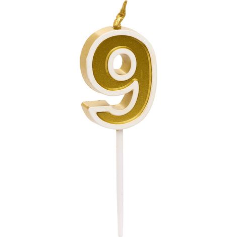 Geburtstagskerze nummer 9 - 5five (1/2)