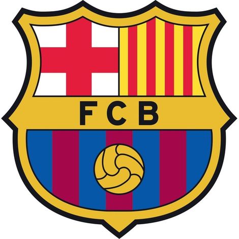 Sticker mural en vinyle Club Crest Medium 70 x 40 cm, mixte (1/3)