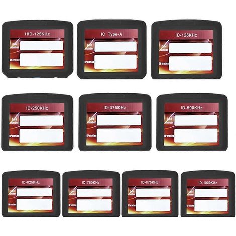 Lecteur/graveur/duplicateur de cartes RFID/NFC 10 fréquences + porte-clés 5XCUID (1/4)