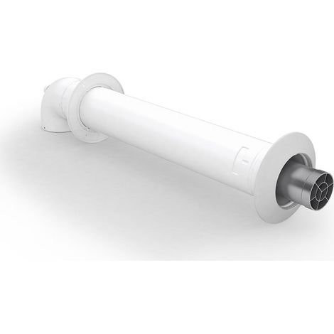 TERMINALE ANTIVENTO CON CURVA 90° PER SCALDINI - 60-100