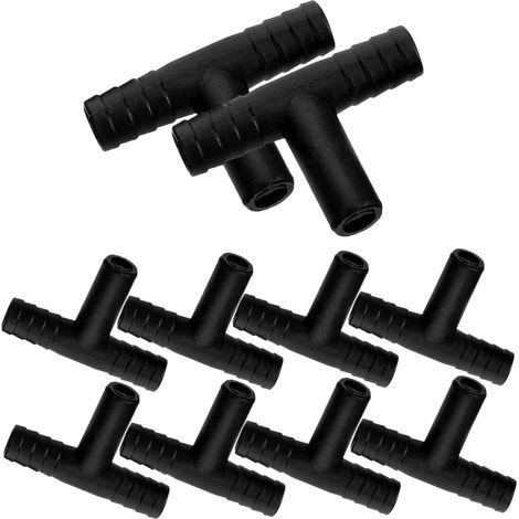 Stück Tischbrunnen Schlauchverteiler 8mm Kunststoff T stück (1/5)