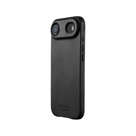 Mujjo - Funda de cuero completa para iPhone 17 / Air / Pro / Pro Max - Funda de cuero para iPhone iPhone 17 Air / Negro (1/3)