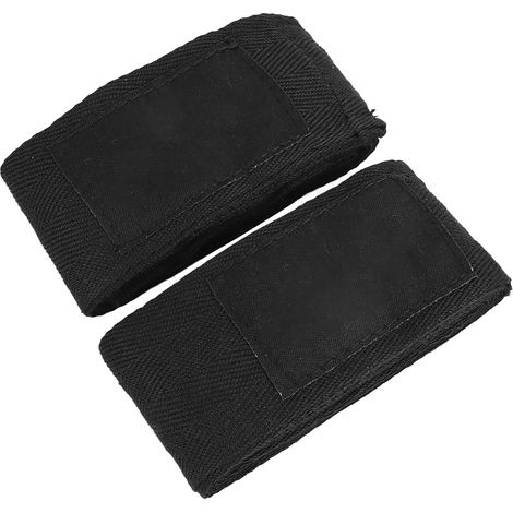 Bandes de boxe 3M pour Muay Thaï et MMA, élastiques et de kickboxing, pour hommes et femmes, noires. (1/5)