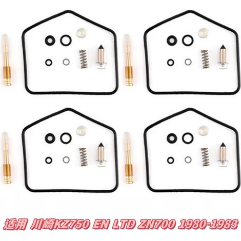 Kit de réparation de carburateur compatible avec Kawasaki KZ750 EN LTD ZN700 1980-1983