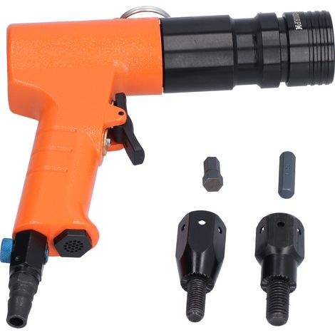 Pistolet à riveter pneumatique automatique à verrouillage automatique avec interrupteur à bascule (1/5)