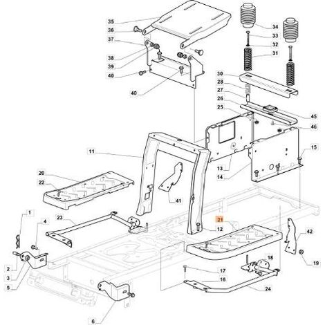 PLATAFORMA REPOSAPIÉS EMAK ORIGINAL G325500043E1