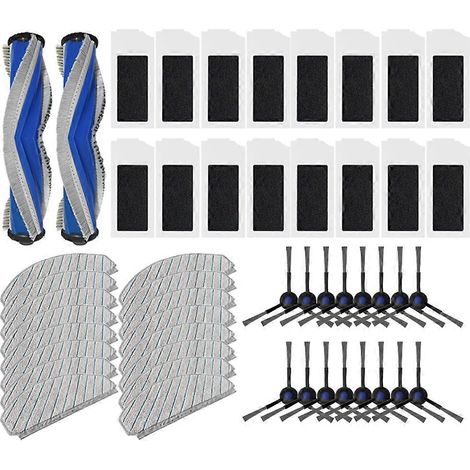 Pour ECOVACS DEEBOT N20/N20 Plus/N20 Pro Plus brosses principale/latérale filtre HEPA serpillière accessoires pièces (1/5)