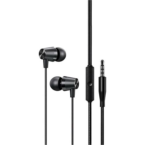 Cuffie stereo Usams EP-42 - Con cavo da 3,5 mm, 1,2 m, nere (1/5)