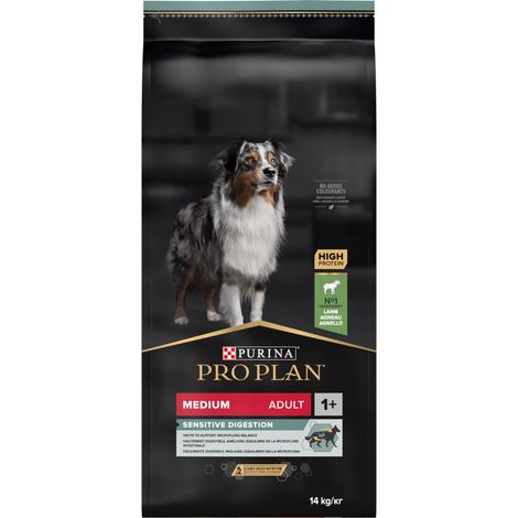 PURINA PRO PLAN Adult Medium Sensitive Lamm 14 kg