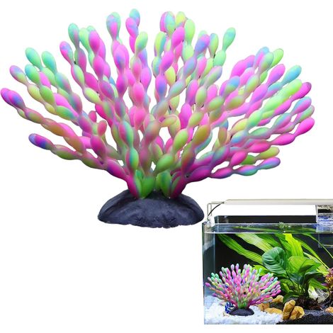 Corail d'aquarium - silicone dégradé réaliste - Corail artificiel (1/5)