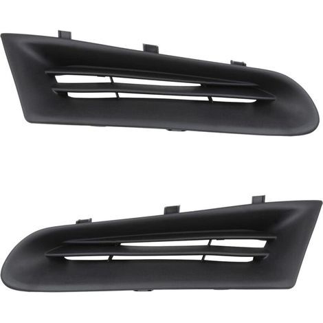 Front bumper grille, right and left, compatible with Renault Clio III (2005–2009), part number 7701208684 (1/5)