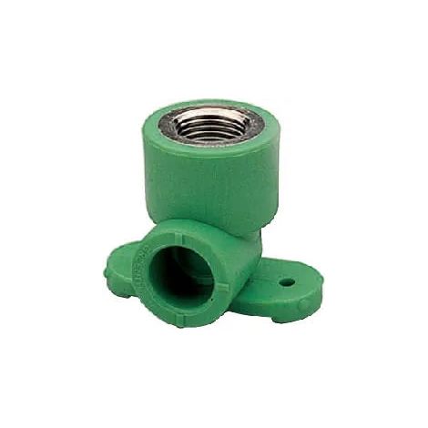 Bampi - Gomito 90° Ø20 Femmina 1/2" Con Base Ppr A Saldare