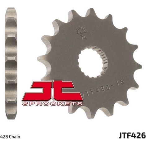 Pi帽贸n delantero JT F426-14, 14 dientes, tama帽o 428 (1/2)