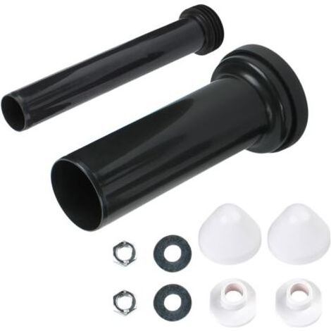 Kit de Raccordement pour WC Suspendu, Jeu de Manchettes pour Cuvette Suspendue Réf, Bidets, Tuyau d'évacuation et un Tuyau de Remplissage avec Joints (1/5)
