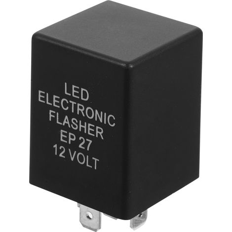 Relais de Clignotant LED 5 Broches 12 V en Métal Remplacement Auto (1/5)