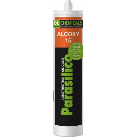Silicona DL CHEMICALS Parasilico AM 85-1 -ALKOXY 15 RAL7016 Antracita - 300 ml - 106517 (1/3)