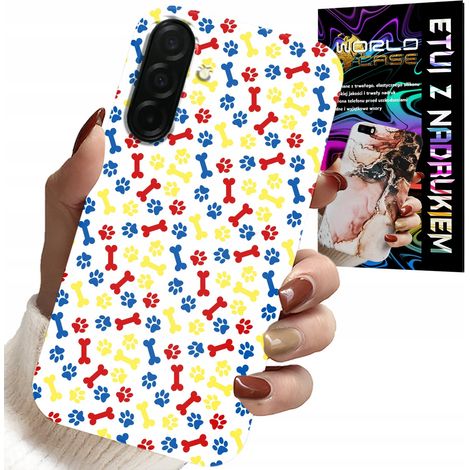 Funda para Samsung Galaxy A26 5G - Patas, huesos, dibujos animados de la Patrulla Canina + cristal (1/5)