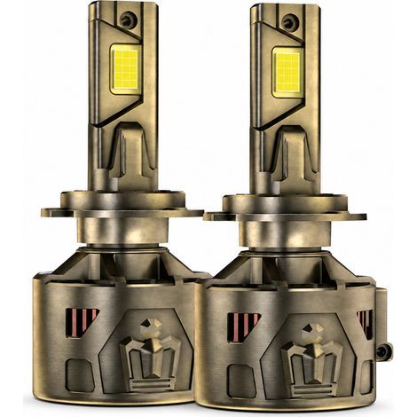 Bombillas LED para faros de coche 9006/HB4 330 W, acabado bronce, REDSEA (1/5)