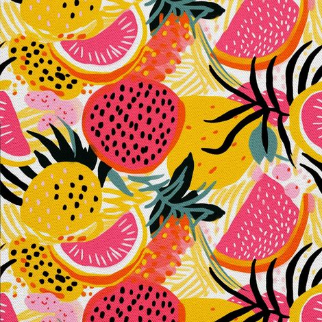 Tela decorativa para exteriores Oxford - Motivo frutal  DX6711 (1/5)