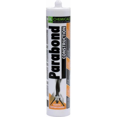 Parabond Hybrid-Spachtelmasse Bau SNJF DL CHEMICALS - 290 ml Kartusche - Schwarz - 040008N033463