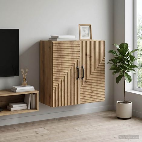 vidaXL Mobiletto a muro 59 x 31 x 60 cm Legno ingegnerizzato (1/5)