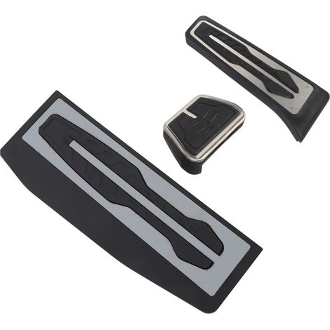 Fundas de goma para pedales, aptas para BMW F20-F40, G20, G21, BMW Serie 3 y BMW E30-E93.