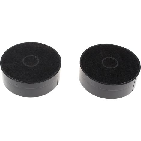 Juego de 2 filtros de carbón ECFB03 (ø 125 x 42 mm) para campana ELECTROLUX 33005513