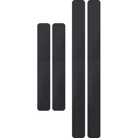 4-teiliger Autoaufkleber aus kratzfester Carbonfaser-Optik, Kratzschutzfolie, geeignet für verschiedene Fahrzeuge (1/5)