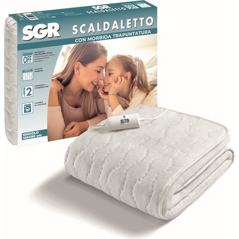 Imetec 16803 couverture chauffante blanche 55 W (1/2)