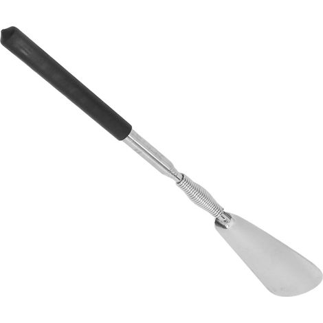 Chausse-Pied Long - Rétractable 29 à 77 cm - Acier Inoxydable - Pour Personnes À Mobilité Réduite - 1 Pièce