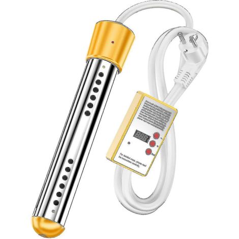 Nouveau chauffage électrique subaquatique Sygo 3000W (2023), chauffe rapide pour piscines, niveaux de chauffe réglables, minuterie intelligente
