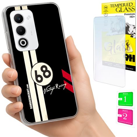Coque pour Oppo A5 5G avec protection photo, coque arrière et verre trempé 9H (1/5)