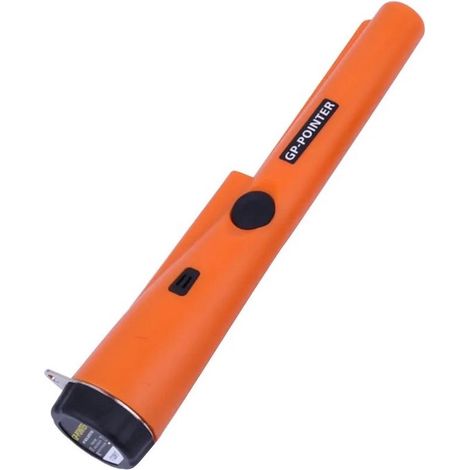 Detector de metales tipo pinpointer - Resistente a salpicaduras - Detector de metales para niños y adultos - Naranja resistente al agua (1/5)