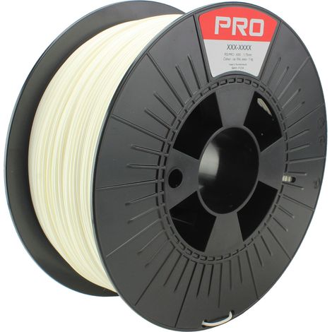 Filament pour imprimante 3D, PLA, Ø 1.75mm, Blanc, 1kg, FDM ( Prix pour 1 )