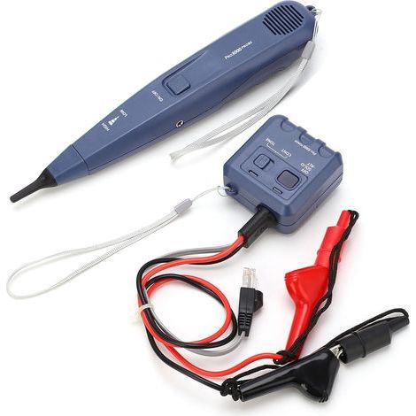Kit de testeur de câbles réseau, localisateur de lignes téléphoniques à main sûr et fiable de haute précision, localisateur de détecteurs de câbles de générateur audio pour (1/5)