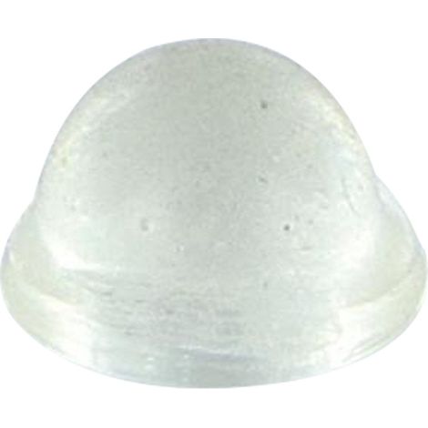 Butée de porte conique adhésive transparente 9.5X5.4