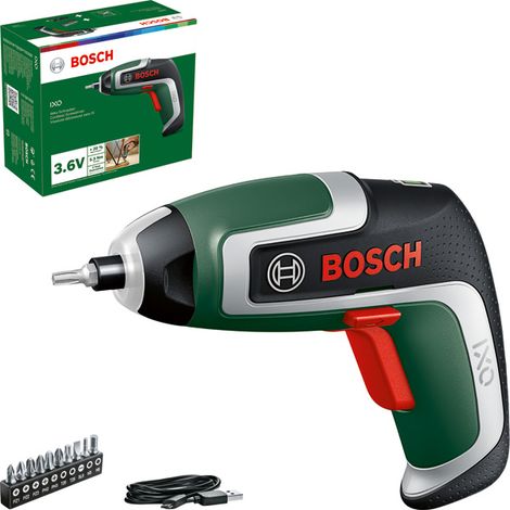 BOSCH DIY IXO 7 3.6v Screwdriver 1/4" hex drive (1/5)