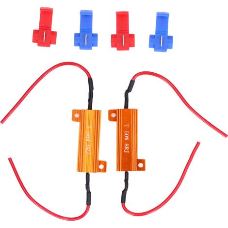 Fehlerfreies LED-Tagfahrlicht-Ersatzset – 2 Paar, 50 W, 8 Ohm (1/5)