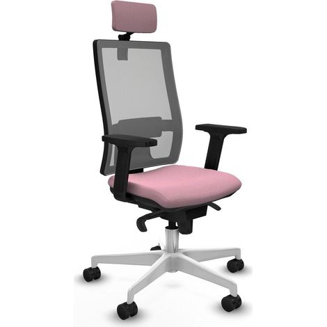 Piqueras et Crespo 2D026N2 Chaise de bureau rose confortable