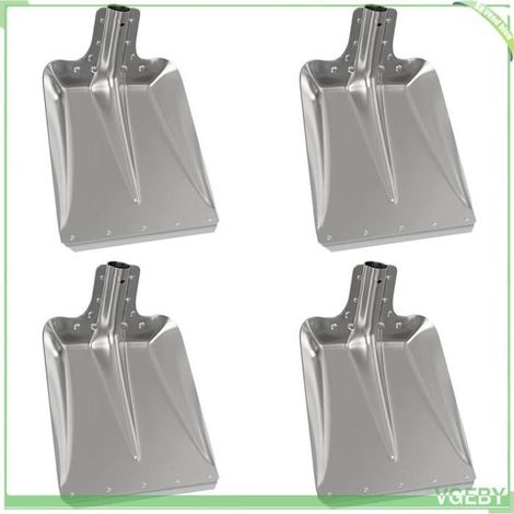 Tête de pelle - FAFEICY - 42019399 - 4 pcs - Aluminium - 43 x 32,5 cm - Argent (1/5)