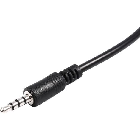 Câble Adaptateur Audio 3.5mm Mâle vers USB 2.0 Femelle Type A pour Connexion OTG (1/5)