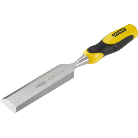 Stanley Dynagrip Chiseling Axe with 38mm Blade, Plastic Handle, and Impact Cap (Model 0-16-882)