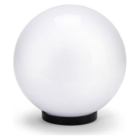 Sphère Extérieure en Pmma 300mm Raccordement E27 Apolux Blanc VELAMP SPH300 (1/5)