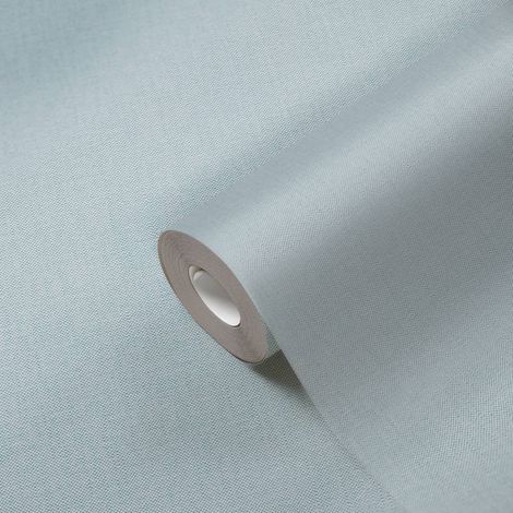 Vliestapete Blau Uni Tapete Gemustert Ansatzfrei Pure Elegance (1/5)