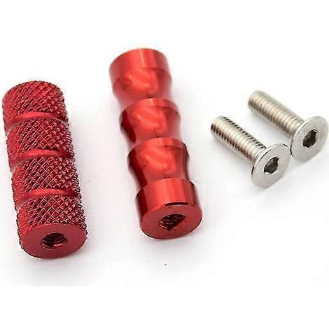Für Yamaha FZ1 FZ8 R15 R25 R3 R125 R6 R1 MT07 FZ07 FZ09 MT09 CNC Motorrad Kleine Fußrasten Fußrasten Pedale Set --rot (1/5)