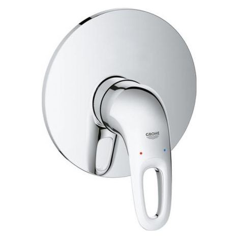 Grohe Eurostyle Façade pour mitigeur monocommande Douche 1 sortie, blanc/chromé (19507LS3) (1/3)