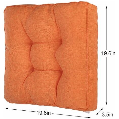 Dickes Sitzkissen für Küchenstühle, Esszimmerstühle, Meditation, Tatami, Yoga, Zuhause, Büro, Terrasse, 19,6 (1/5)