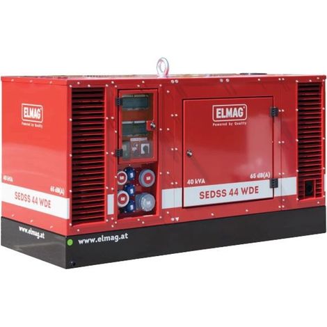 ELMAG Stromerzeuger SEDSS 44WDE-IT/TN - Stage 3A, mit KUBOTA-Motor V3800-DIT (super-schallgedämmt) (1/5)